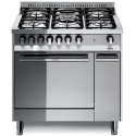 Aragaz Lofra Maxima MT86GV/C, 80x60 cm, gaz, 5 arzatoare, grill electric, timer, cuptor gaz, aprindere electronica, inox
