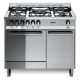 Aragaz Lofra Maxima M95G/C, 90x50 cm, gaz, 5 arzatoare, grill electric, timer, aprindere electronica, inox Aragaz Lofra Maxima M95G/C, 90x50 cm, gaz, 5 arzatoare, grill electric, timer, aprindere electronica, inox
