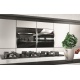 Aragaz Lofra Maxima M65GV, 60x50 cm, gaz, 4 arzatoare, grill electric, timer, aprindere electronica,cuptor pe gaz, inox