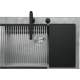 CHIUVETA BUCATARIE BARAZZA UNIQUE 1LUN81K, KIT ACCESORII + BATERIE, INCASSO, INOX
