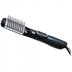 Perie cu aer cald Remington Airstyler Amaze AS1220, 1200 W, Ionizare, 3 Trepte de temperatura, Grila ceramica, Negru