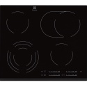 Plita incorporabila Domino Electrolux EHF3920BOK, Vitroceramica, 2 zone gatit, 30 cm, Sticla neagra