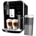 Espressor automat Melitta Caffeo Barista TS, Sistem Cappuccino, Autocuratare, 15 Bar, 1.8 l, Carafa lapte, Argintiu