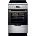 Aragaz mixt Electrolux EKI54550OX, 4 Arzatoare inductie, Cuptor electric, Grill, Curatare catalitica, Clasa A-10%, 50 cm, Inox