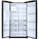 Combina frigorifica Side by Side Haier HRF-630IB7, 555 l, No Frost, clasa A++, Negru