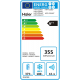 Combina frigorifica Side by Side Haier HRF-630IB7, 555 l, No Frost, clasa A++, Negru