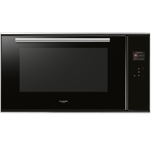 Cuptor incorporabil Fulgor Milano FCO 9013 TM WH , 90 cm, cuptor multifunctional electric, booster, sticla alba