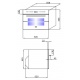 Cuptor microunde incorporabil FOSTER 7104120 60cm, grill, cuptor cu convectie 32l, alb