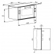 Aragaz Lofra RBI66MFT/CI, 60x60 cm, gaz, 4 arzatoare, grill, aprindere electronica, timer, crem