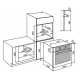 Aragaz Lofra RBI66MFT/CI, 60x60 cm, gaz, 4 arzatoare, grill, aprindere electronica, timer, crem