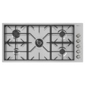 Plita incorporabila Foster Milano 7646000, instalare Q4, gaz, 108cm, 5 arzatoare, aprindere electrica, siguranta gaz, inox