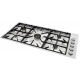 Plita incorporabila Foster Milano 7636000, instalare FT/FTS, gaz, 108cm, 5 arzatoare, aprindere electrica, siguranta gaz, inox