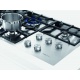Plita incorporabila Foster Milano 7648000, instalare Q4, gaz, 108cm, 5 arzatoare, aprindere electrica, siguranta gaz, inox