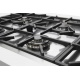 Plita incorporabila Foster Milano 7650000, instalare Q4, gaz, 108cm, 4 arzatoare, aprindere electrica, siguranta gaz, inox
