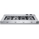 Aragaz Tecnogas P1X66M4VC, 60 cm, gaz, 4 arzatoare, grill, otel inoxidabil