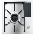 Aragaz Tecnogas P1X66M4VC, 60 cm, gaz, 4 arzatoare, grill, otel inoxidabil