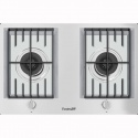 Plita incorporabila Foster FL 7203032, instalare STD, gaz, 76cm , 2 arzatoare, aprindere electrica, siguranta gaz, inox