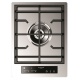 Aragaz Tecnogas P1X66M4VC, 60 cm, gaz, 4 arzatoare, grill, otel inoxidabil