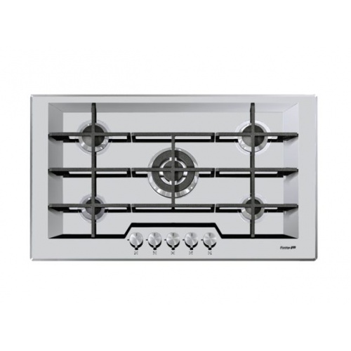 Plita incorporabila Foster KE 7602032, instalare STD, gaz, 79cm , 5 arzatoare, aprindere electrica, siguranta gaz, inox