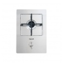 Plita incorporabila Foster KE Domino 7622032, instalare FT/FTS, gaz, 32cm , 1 arzator, aprindere electrica, siguranta gaz, inox