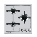 Aragaz Tecnogas P1X66M4VC, 60 cm, gaz, 4 arzatoare, grill, otel inoxidabil
