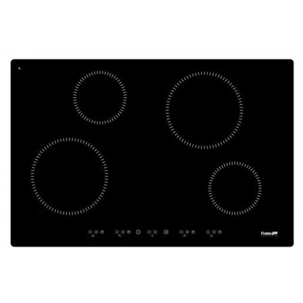 Aragaz Tecnogas P1X66M4VC, 60 cm, gaz, 4 arzatoare, grill, otel inoxidabil