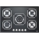 Plita incorporabila Lofra Sirio HGN7E0, 75 cm, plita gaz, 5 arzatoare,sistem siguranta Stop-Gaz,sticla neagra Plita incorporabila Lofra Sirio HGN7E0, 75 cm, plita gaz, 5 arzatoare,sistem siguranta Stop-Gaz,sticla neagra
