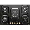 Aragaz Tecnogas P1X66M4VC, 60 cm, gaz, 4 arzatoare, grill, otel inoxidabil
