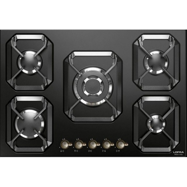 Aragaz Tecnogas P1X66M4VC, 60 cm, gaz, 4 arzatoare, grill, otel inoxidabil
