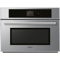 Cuptor cu abur incorporabil Fulgor Milano Compact 45 FCSO 4511 TM ME, 60 cm, cuptor multifunctional, sticla gri