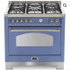 Aragaz Lofra RBI66MFT/CI, 60x60 cm, gaz, 4 arzatoare, grill, aprindere electronica, timer, crem