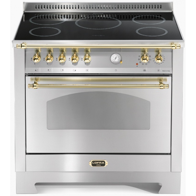 Aragaz Lofra RBI66MFT/CI, 60x60 cm, gaz, 4 arzatoare, grill, aprindere electronica, timer, crem