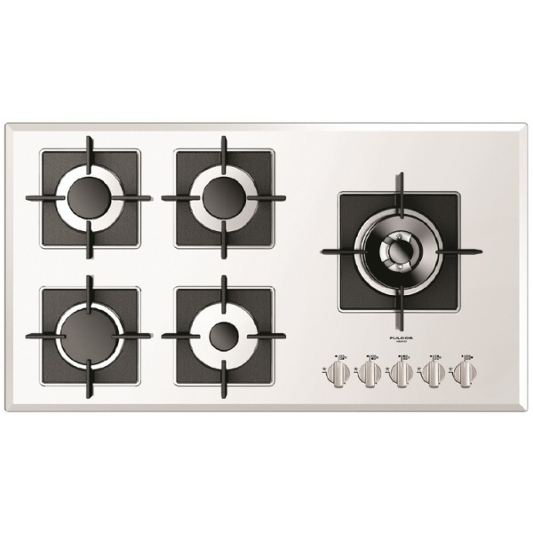 Aragaz Tecnogas P1X66M4VC, 60 cm, gaz, 4 arzatoare, grill, otel inoxidabil