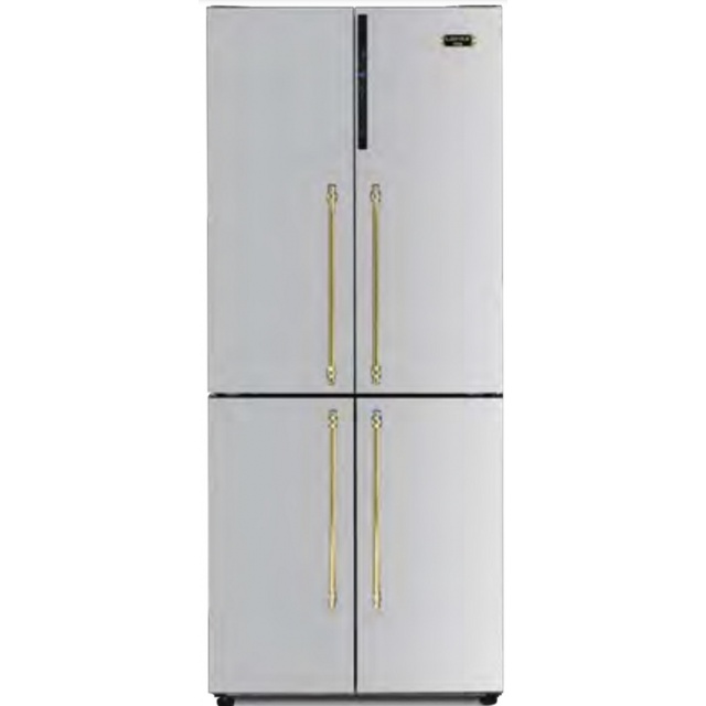 FRIGIDER HAIER HRF-628DF6, A+, 449 kWh/an, 380 L, 199 L, argintiu
