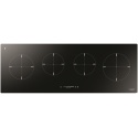 Plita incorporabila Fulgor Milano, CH 1004 ID TS BK, 100 cm, plita inductie, 4 zone gatit, timmer, sticla neagra