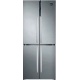 FRIGIDER HAIER HRF-628DF6, A+, 449 kWh/an, 380 L, 199 L, argintiu