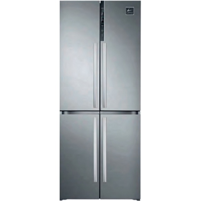 FRIGIDER HAIER HRF-628DF6, A+, 449 kWh/an, 380 L, 199 L, argintiu