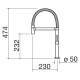 Baterie de bucatarie cu dus BARAZZA 1RUBMFX Flexi Mixer, inox
