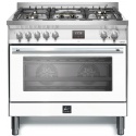 Aragaz Lofra RBI66MFT/CI, 60x60 cm, gaz, 4 arzatoare, grill, aprindere electronica, timer, crem