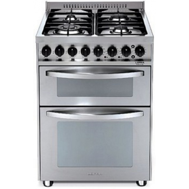 Aragaz Lofra RBI66MFT/CI, 60x60 cm, gaz, 4 arzatoare, grill, aprindere electronica, timer, crem