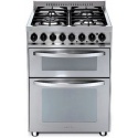 Aragaz Lofra Professional PUD66MFE/Ci, 60x60cm, 4 arzatoare, 2 cuptoare electrice, grill, rotisor, aprindere electronica, inox