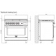 Aragaz Lofra ITALIA ABIG96WGVGT/AEO, gaz, 90X60cm, 5 arzatoare, cuptor gaz, grill, rotisor, timer, aprindere electronica, Crem