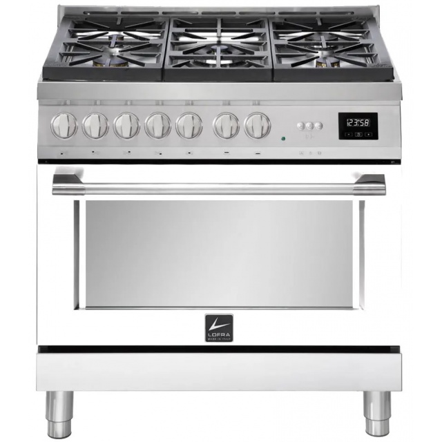 Aragaz Lofra RBI66MFT/CI, 60x60 cm, gaz, 4 arzatoare, grill, aprindere electronica, timer, crem