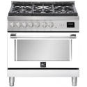 Aragaz Lofra RBI66MFT/CI, 60x60 cm, gaz, 4 arzatoare, grill, aprindere electronica, timer, crem