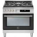 Aragaz Lofra RBI66MFT/CI, 60x60 cm, gaz, 4 arzatoare, grill, aprindere electronica, timer, crem