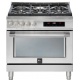 Aragaz Lofra ITALIA ASG96WMFT/AEO, 90X60cm, 5 arzatoare, cuptor electric, grill electric, timer, aprindere electronica, Inox Aragaz Lofra ITALIA ASG96WMFT/AEO, 90X60cm, 5 arzatoare, cuptor electric, grill electric, timer, aprindere electronica, Inox