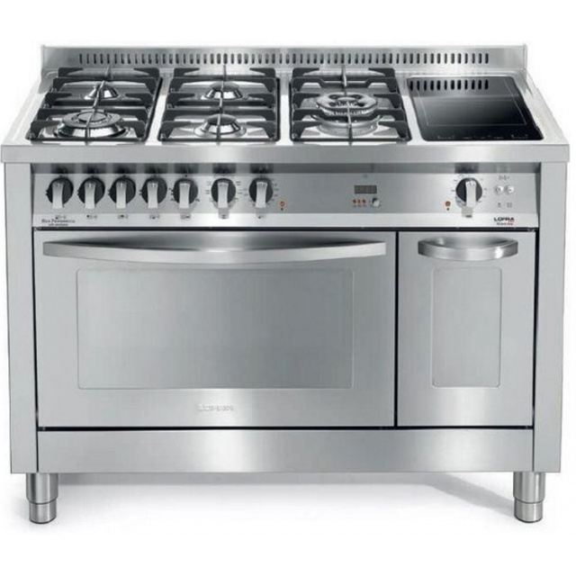 Aragaz Lofra RBI66MFT/CI, 60x60 cm, gaz, 4 arzatoare, grill, aprindere electronica, timer, crem