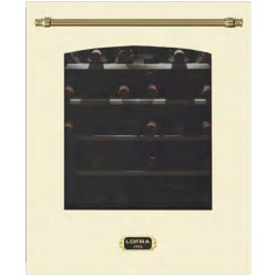 Vitrina de vinuri LOFRA Dolcevita ZBRBI36T, 36 sticle, 1 zone temperatura +3 +18 °C, finisaj bej