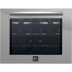 Vitrina de vinuri LOFRA PROFESSIONAL ZB0024T, 24 sticle, 1 zone temperatura +3 +18 °C, finisaj inox