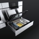 Aragaz Lofra RBI66MFT/CI, 60x60 cm, gaz, 4 arzatoare, grill, aprindere electronica, timer, crem
